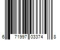 Barcode Image for UPC code 671997033748