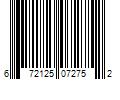 Barcode Image for UPC code 672125072752