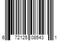 Barcode Image for UPC code 672125085431