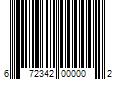 Barcode Image for UPC code 672342000002