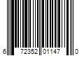 Barcode Image for UPC code 672352011470