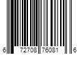 Barcode Image for UPC code 672708760816