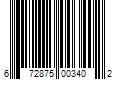 Barcode Image for UPC code 672875003402