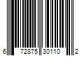 Barcode Image for UPC code 672875301102