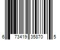 Barcode Image for UPC code 673419358705