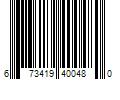 Barcode Image for UPC code 673419400480. Product Name: LEGO - Speed Champions Ferrari F40 Supercar Building Set 76934