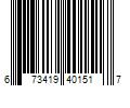 Barcode Image for UPC code 673419401517