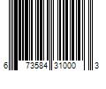 Barcode Image for UPC code 673584310003