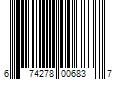 Barcode Image for UPC code 674278006837