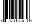 Barcode Image for UPC code 674278401656