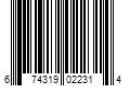 Barcode Image for UPC code 674319022314