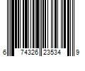 Barcode Image for UPC code 674326235349