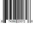 Barcode Image for UPC code 674398200726