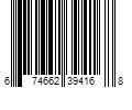 Barcode Image for UPC code 674662394168