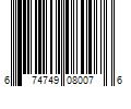 Barcode Image for UPC code 674749080076