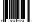 Barcode Image for UPC code 674806040081