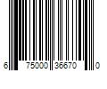 Barcode Image for UPC code 675000366700