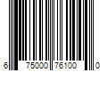 Barcode Image for UPC code 675000761000