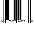 Barcode Image for UPC code 675007441776