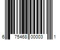 Barcode Image for UPC code 675468000031