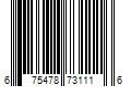 Barcode Image for UPC code 675478731116