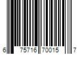 Barcode Image for UPC code 675716700157