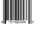 Barcode Image for UPC code 675716925369