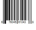 Barcode Image for UPC code 676045610438