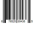 Barcode Image for UPC code 676525894365