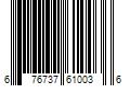 Barcode Image for UPC code 676737610036