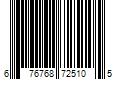 Barcode Image for UPC code 676768725105