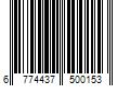 Barcode Image for UPC code 6774437500153