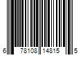 Barcode Image for UPC code 678108148155