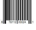 Barcode Image for UPC code 678112000241