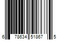 Barcode Image for UPC code 678634518675