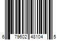 Barcode Image for UPC code 679602481045