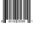 Barcode Image for UPC code 680108053551