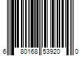 Barcode Image for UPC code 680168539200