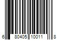 Barcode Image for UPC code 680405100118