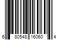 Barcode Image for UPC code 680548160604