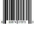 Barcode Image for UPC code 680674015700