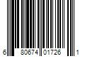 Barcode Image for UPC code 680674017261