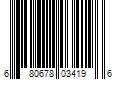 Barcode Image for UPC code 680678034196