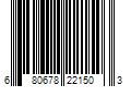 Barcode Image for UPC code 680678221503