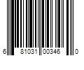 Barcode Image for UPC code 681031003460