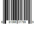 Barcode Image for UPC code 681066017999