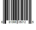 Barcode Image for UPC code 681066050125