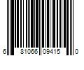 Barcode Image for UPC code 681066094150