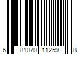 Barcode Image for UPC code 681070112598