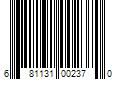 Barcode Image for UPC code 681131002370